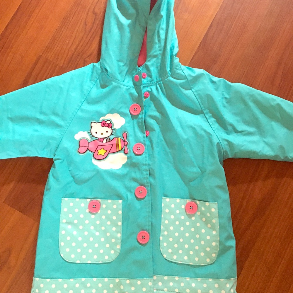 Girls Hello Kitty Raincoat